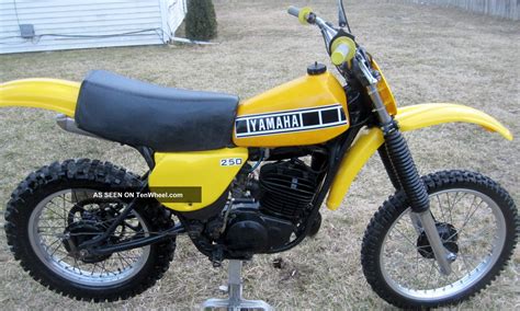 1977 Yamaha Yz250 Yz 250 Ahrma Vintage Motocross Dirt Bike Nr