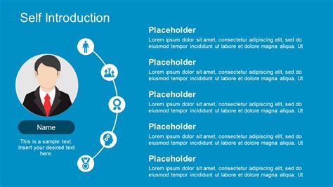 Self Introduction PowerPoint Diagram - SlideModel