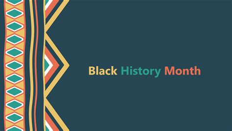 Black History Month Powerpoint Template - Flyer Template