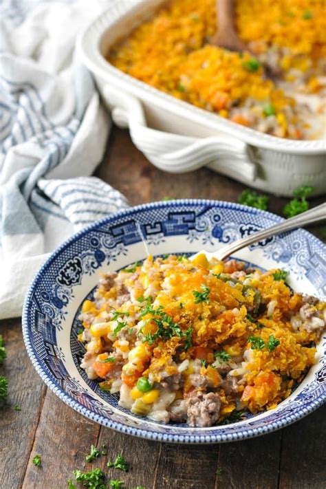 Hamburger Casserole with Rice | Recipe | Hamburger casserole, Beef recipes, Easy casserole