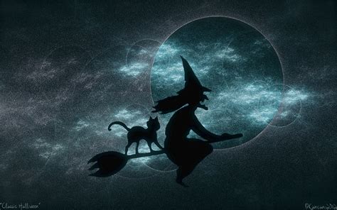 Halloween Witch Wallpapers - WallpaperSafari