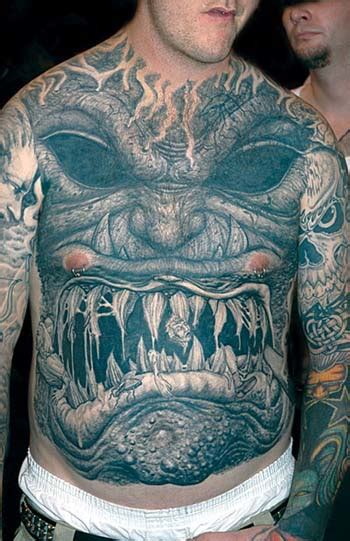 The Good, the Bad and the Tattooed: Halloween - creepy and disturbing tattoos