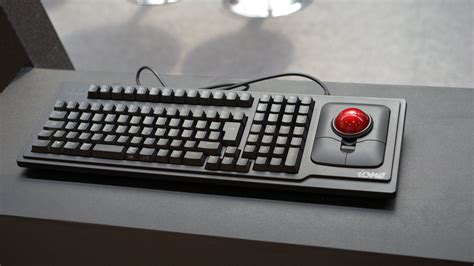 Keyboard with Trackball