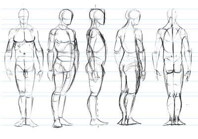 realistic character sheet pose guide - ค้นหาด้วย Google | Sketches, Anatomy for artists, Cartoon ...