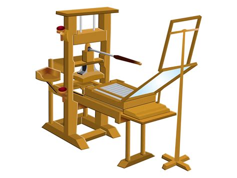 Johannes Gutenberg Printing Press