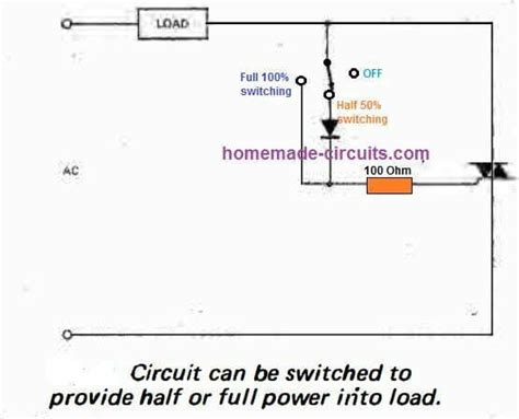 triac switch circuit diagram - Circuit Diagram