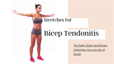 The Best Stretches for Biceps Tendonitis - YouTube