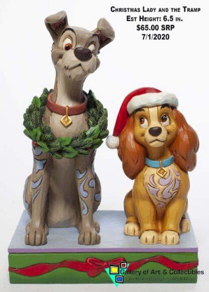 Christmas Lady & Tramp - Gallery of Art & Collectibles