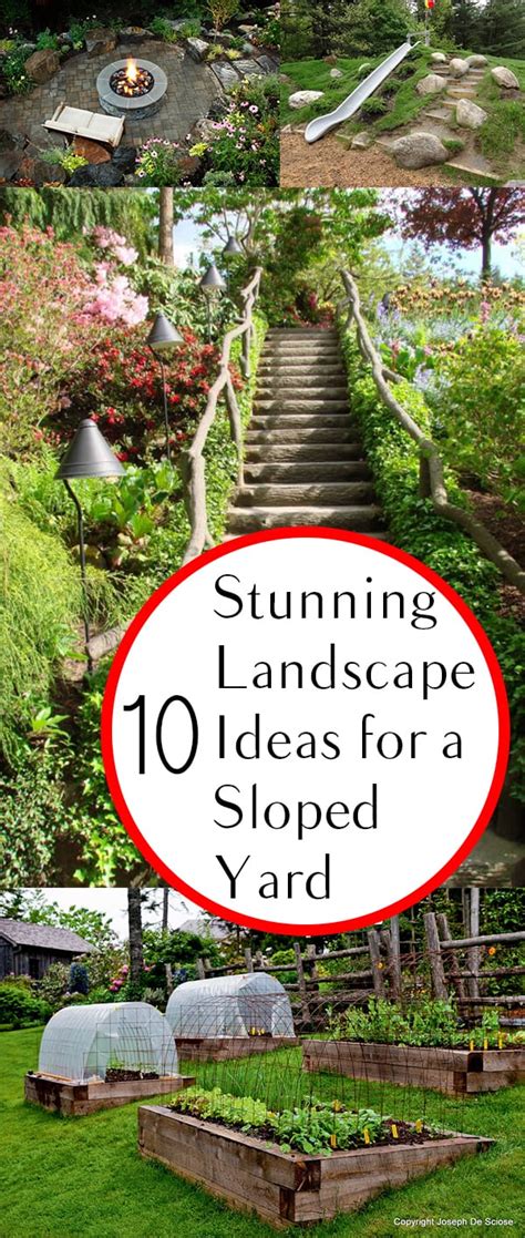 Slope Yard Landscaping Ideas- Backyard, Landscape, and Garden Projects-How To Build It