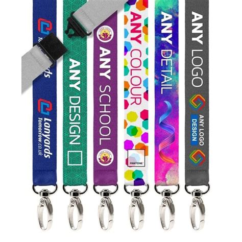 Personalised Custom Lanyards | Dye Sublimation Printed