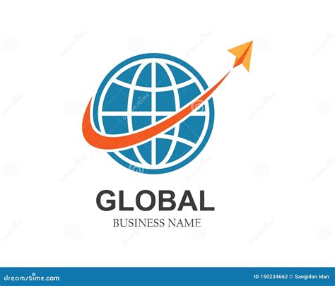 Globe,global Business,network Connected Logo Icon Stock Vector - Illustration of technology ...