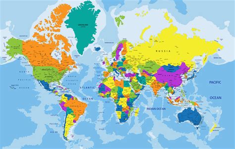 World Map With Countries World Map With Countries Political Map | Images and Photos finder