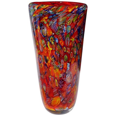 Murano Glass Vase For Sale at 1stDibs