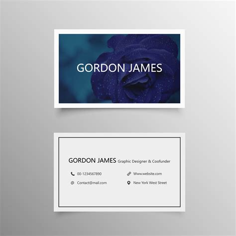 Professional Personal Business Cards Template By CreativeDesign | TheHungryJPEG