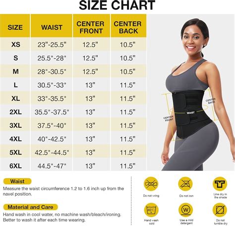 Waist Trainer Size Chart CheInspiresFIT | ubicaciondepersonas.cdmx.gob.mx