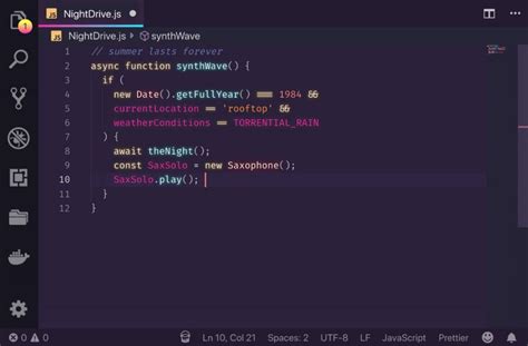 cyberpunk - I just found this `Cyberpunk` VS Code theme and I'm a fan 🤩 https://marketplace ...