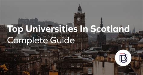 Top Universities In Scotland (2025 Rankings)