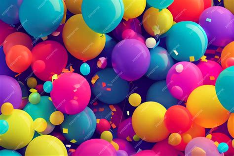 Download Wallpapers Happy Birthday Wyatt, Birthday Balloons Background For A Festive Celebration