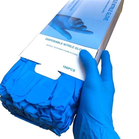 Blue Nitrile Non Sterile Disposable Powder Free Hand Gloves at Best Price in Vinnitsa | Katkut ...