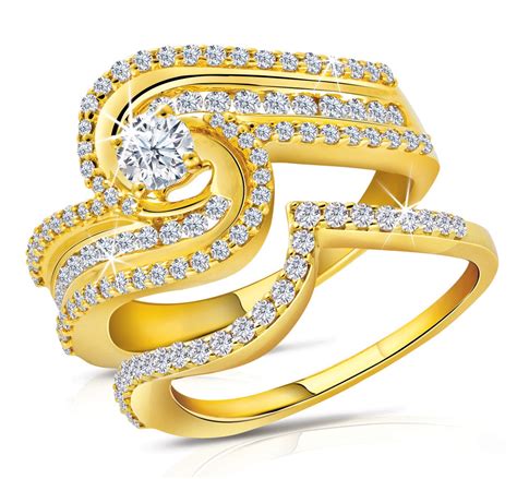 Latest World Fashions: Engagement Gold Rings