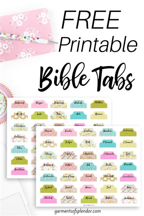 free printable Bible tabs pin (1)