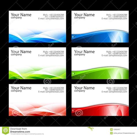 25+ Free Microsoft Word Business Card Templates (Printable within Microsoft Templates For ...