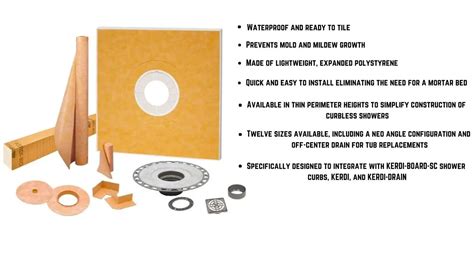 Schluter Kerdi Shower Pan Sizes & Dimensions: What You Need to Know