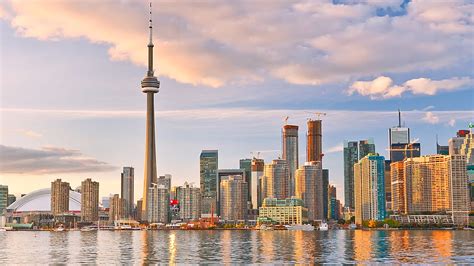 Cities Canada Lake Skyscrapers Clouds Toronto, 2560X1440 Toronto HD wallpaper | Pxfuel