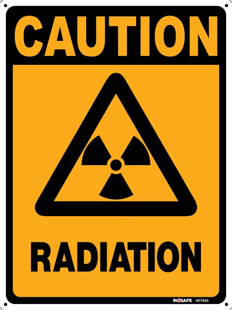 CAUTION - Radiation Sign | Westland Workgear