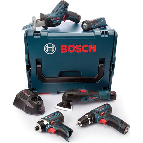 Bosch 12v Cordless 5 Piece Power Tool Kit | Power Tool Kits