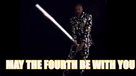 May The Fourth Be With You GIF by Robert E Blackmon - Find & Share on GIPHY