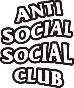 anti social social club Logo PNG Vector (SVG) Free Download | Anti social social club, Anti ...