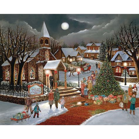 Spirit of Christmas 300 Large Piece Jigsaw Puzzle | Bits and Pieces