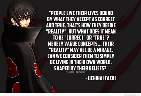 🔥 Download Naruto Quotes Wallpaper Top Background by @ggonzalez57 | Itachi Quotes Wallpapers ...