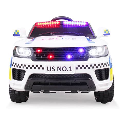 Tobbi 12V Kids Ride On Police Car with Remote Control & Reviews | Wayfair