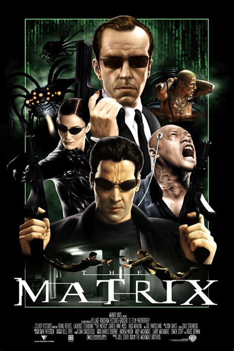 The Matrix by Aldo Galvan - Home of the Alternative Movie Poster -AMP-