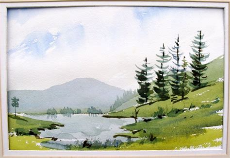 Pin on Beautiful Landscape and buildings | Watercolor landscape paintings, Landscape paintings ...