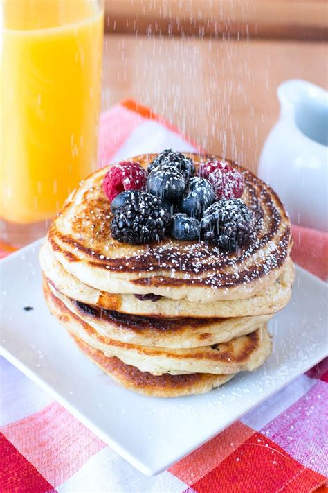 Easy Mixed Berry Buttermilk Pancake Recipe - Cookin' with Mima