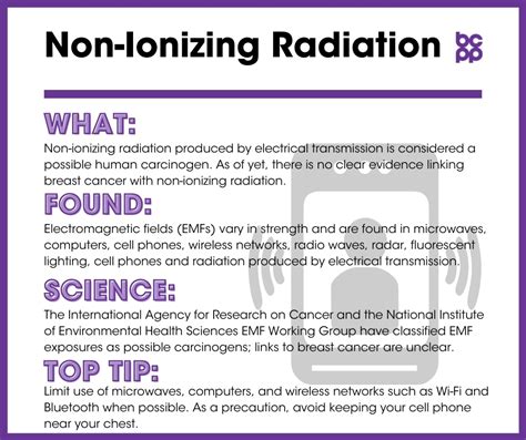 Non-Ionizing Radiation (EMFs) - Breast Cancer Prevention Partners (BCPP)