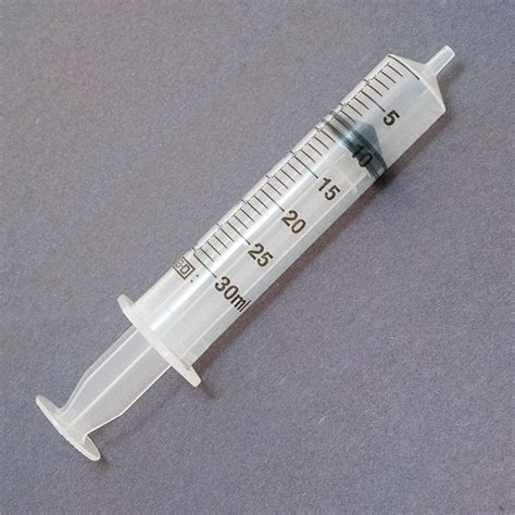 30 mL Inoculation Plunger Syringe — Fungi Perfecti