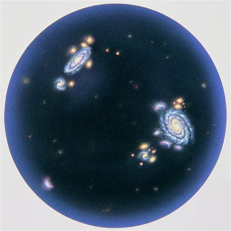 Artwork Showing The Local Group Of Galaxies Photograph by David A. Hardy/science Photo Library ...