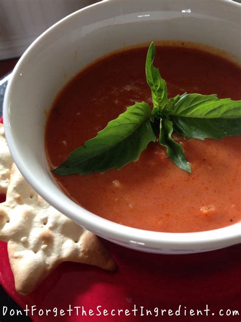 Ina-Inspired Tomato Soup | Don't Forget the Secret Ingredient