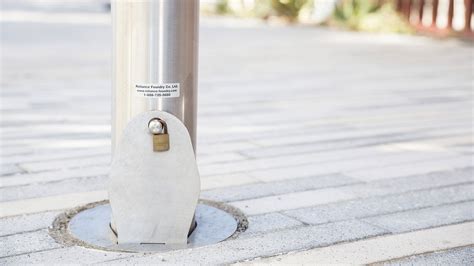 Photo Gallery: Removable Bollards | Reliance Foundry Co. Ltd.