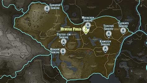 Shrine map and locations for Zelda: Tears of the Kingdom - Gamers Grade