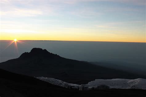 Kilimanjaro sunrise glacier - RoarLoud