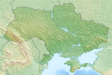 Large detailed relief map of Ukraine. Ukraine large detailed relief map | Vidiani.com | Maps of ...