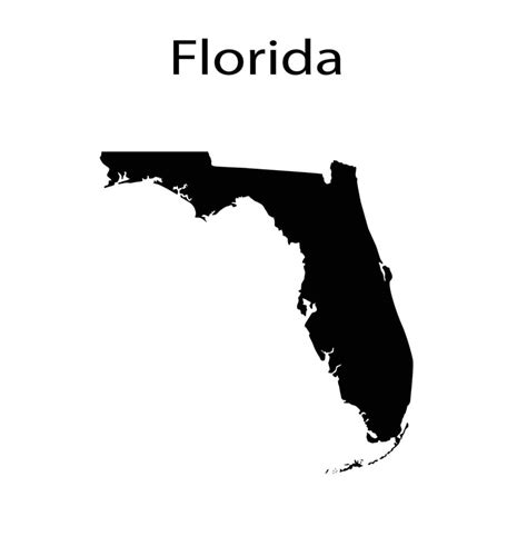 Florida Map Vector Art, Icons, and Graphics for Free Download