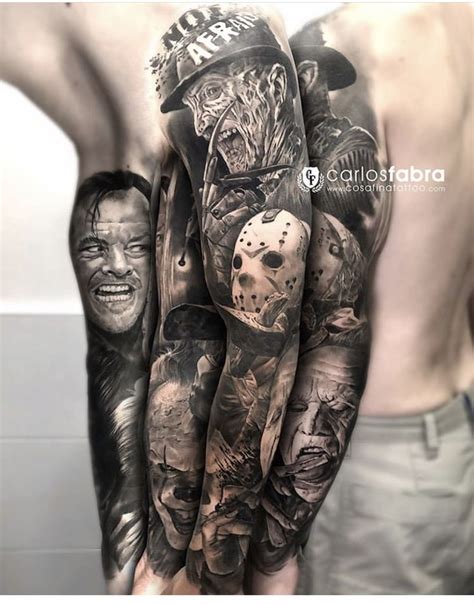 Horror Tattoo Ideas for Movie Lovers