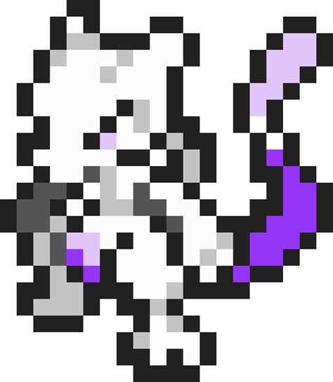 Pixilart - Mewtwo Pokemon Sprite by Deviant