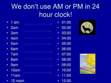 PPT - 24 Hour Clock PowerPoint Presentation, free download - ID:441682